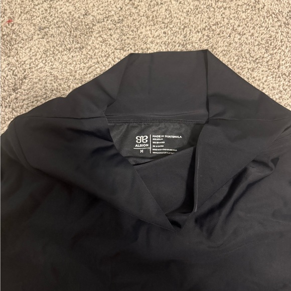 Albion Black High-Waisted Swim Skirt - Picture 2 of 2